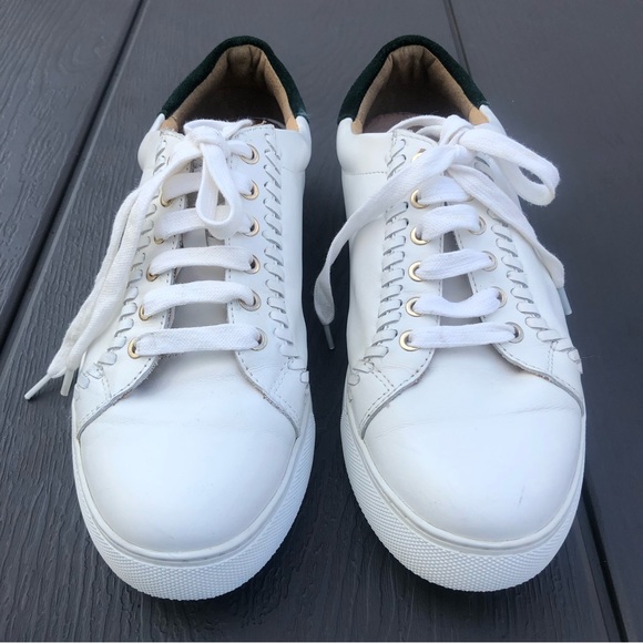 Jack Rogers Whitney Leather Sneakers sz 8,5 - Picture 7 of 13